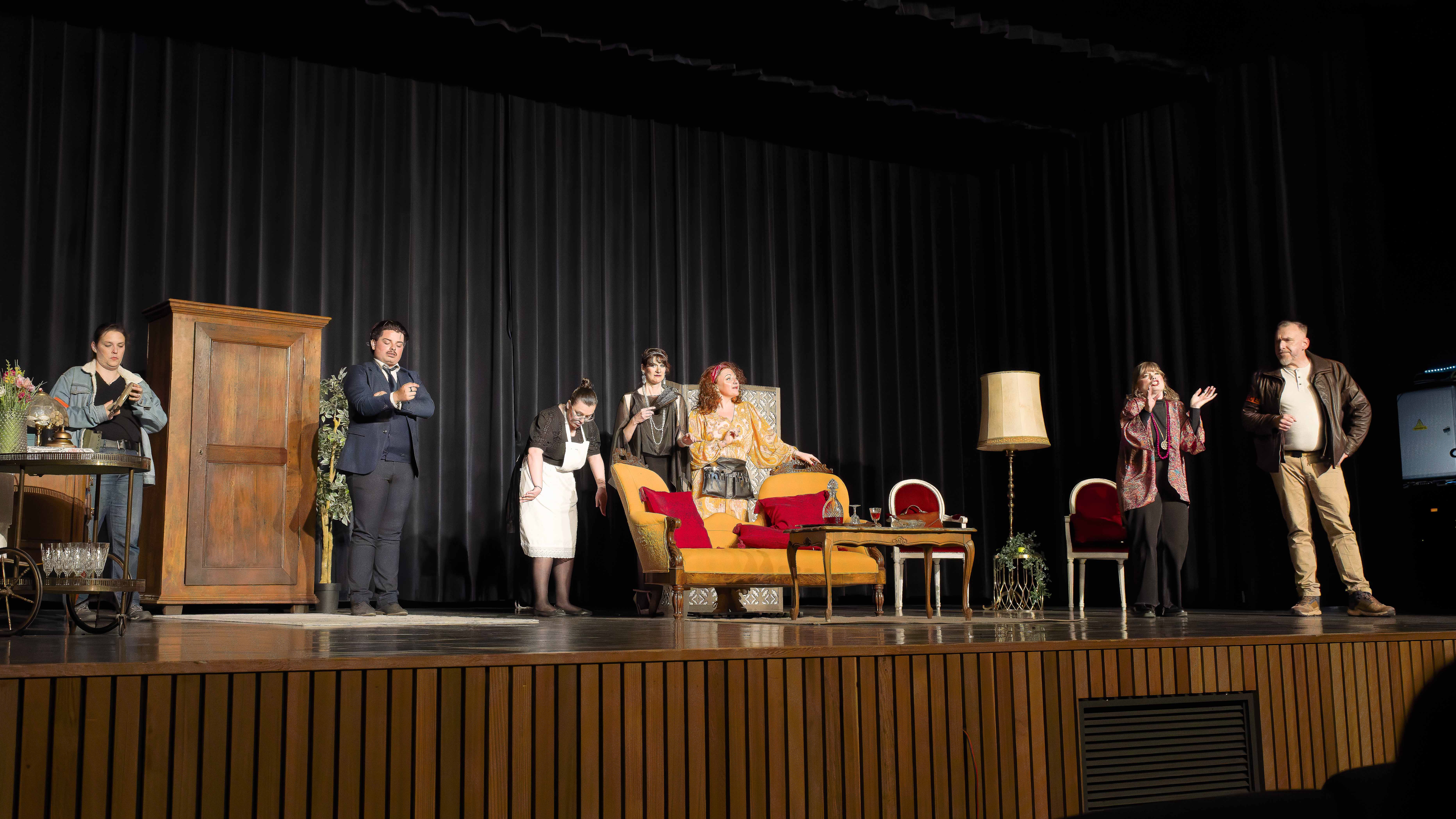 Les Pomm'&… — photo de spectacle