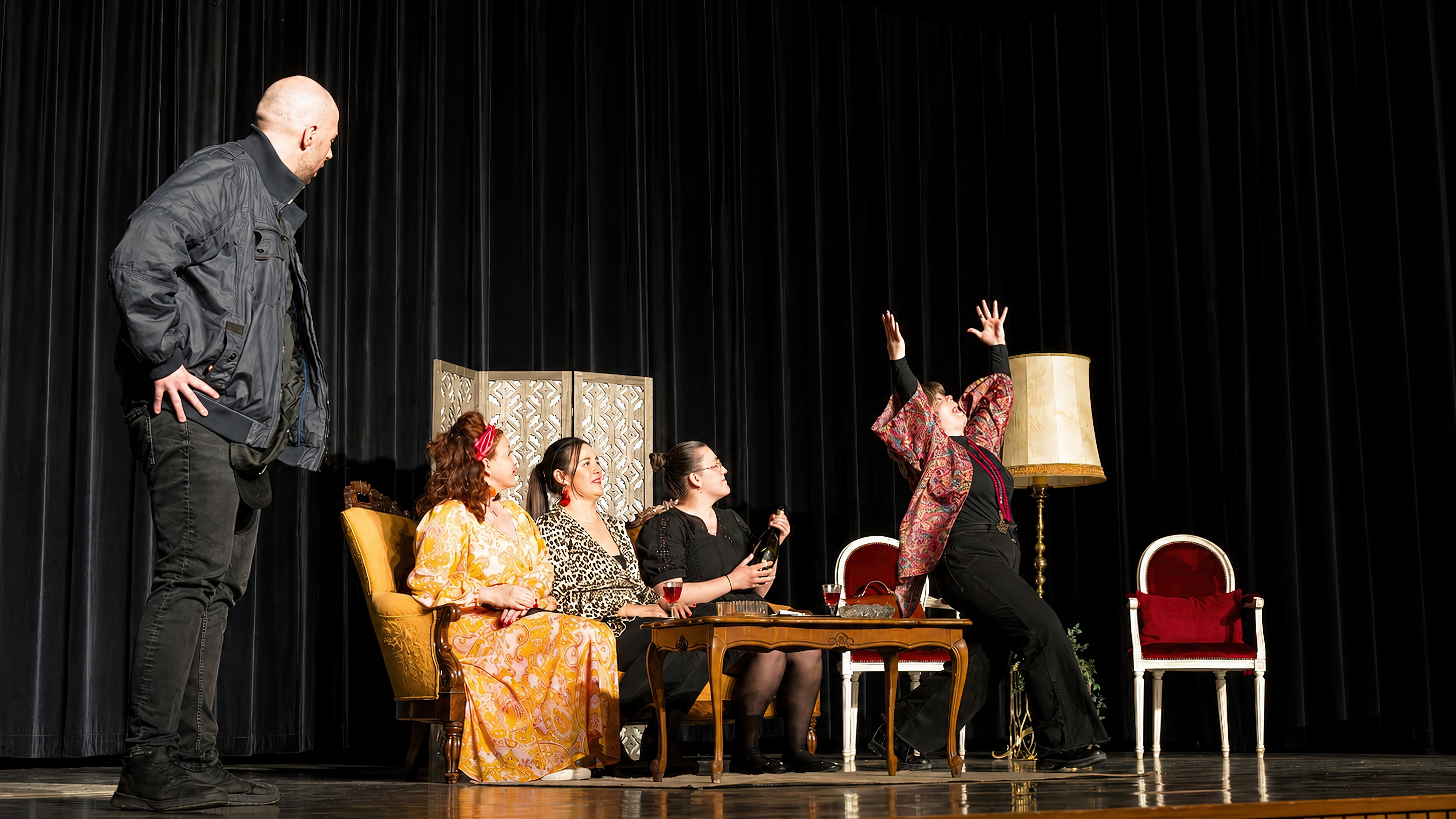 Les Pomm'&… — photo de spectacle